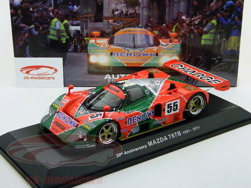 AUTOart 1:18 Mazda 787 B #55 Winner 24h LeMans 1991 Weidler