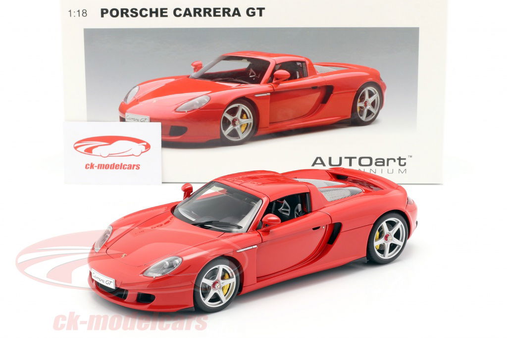 AUTOart PORSCHE CARRERA GT 1/18 オートアート 1/18 AUTOart Porsche Carrera GT (Black) Diecast Car Model