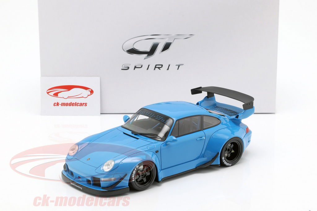 【未使用】GT SPIRIT 1/18 ポルシェ　RWB 993 限定250台 GT-SPIRIT 1:18 Porsche 911 (993) RWB blue ZM087 model car