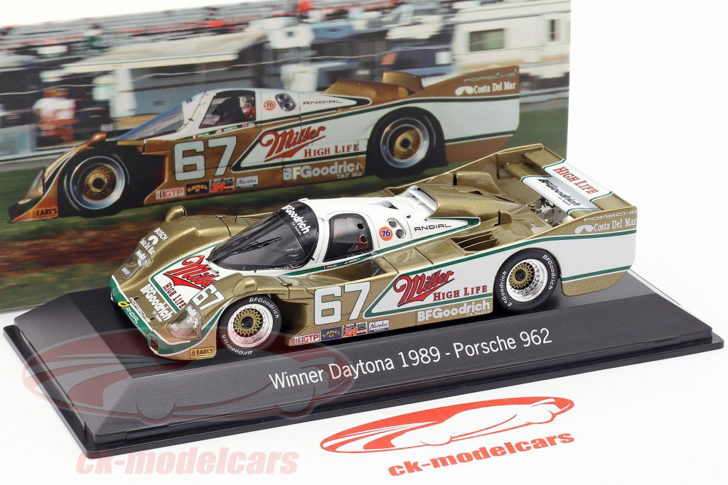 ミニカー 1/43 Porsche 962C No.67 2nd 24H Daytona Porsche 962C n° 67 2nd 24h Daytona 1988 1/43 Spark US176