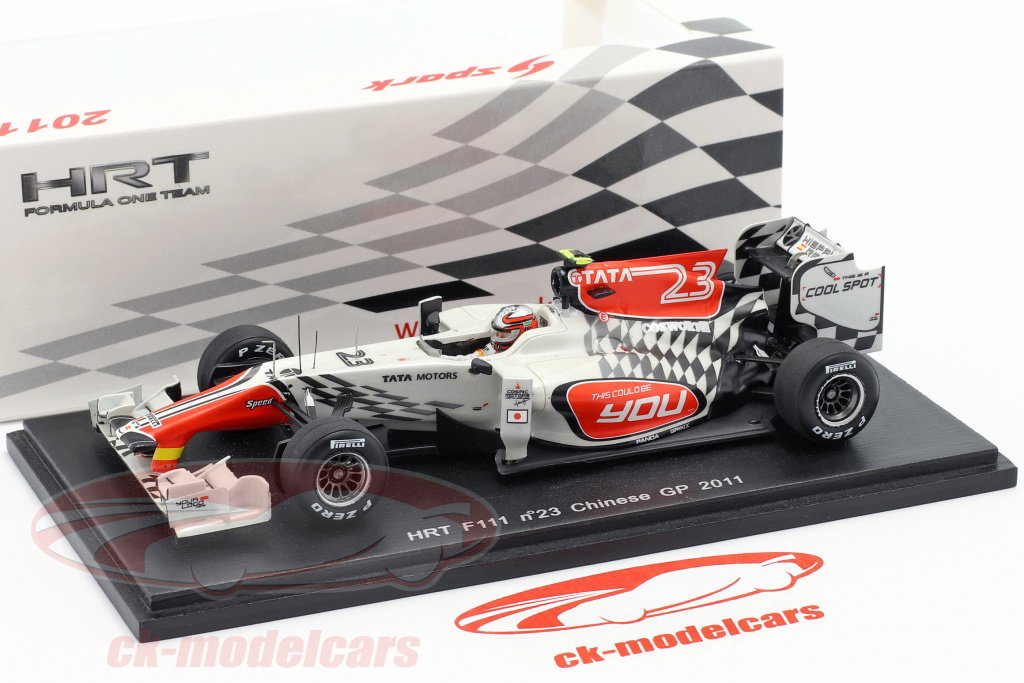 SPARK 1⁄43 HRT F1 F111 リカルド 2011 ベルギーGP ヒスパニア・F111