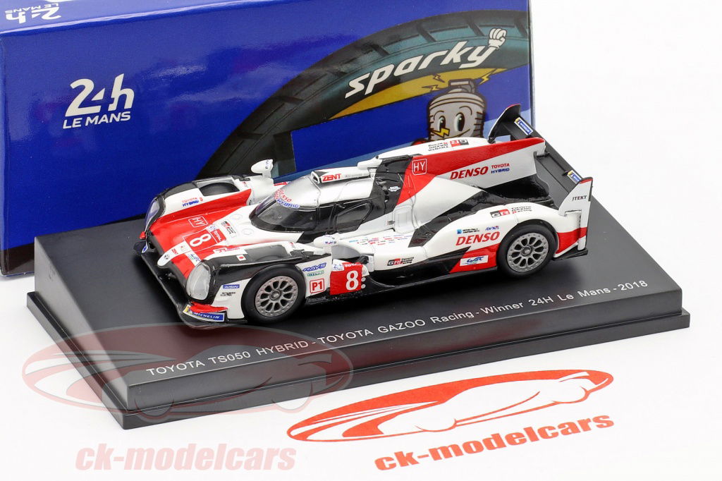 Spark 1:64 Toyota TS050 Hybrid #8 Winner 24h LeMans 2018