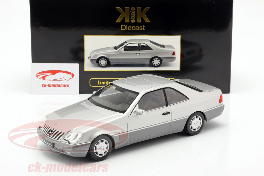 KK-Scale1/18 メルセデス 600SEC 1992 グリーンメタリック Amazon | KK scale 1/18 Mercedes Benz 600 SEC C140 1992