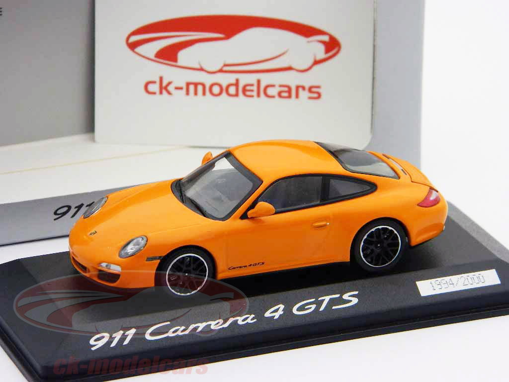 Minichamps 1:43 Porsche 911 (997) Carrera 4 GTS orange WAP Minichamps 1:43 Porsche 911 (997) Carrera 4 GTS orange WAP
