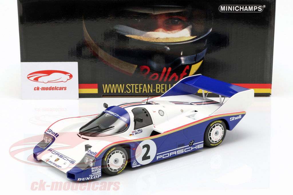 ミニカー　1/18 PORSCHE 956 K SCHORNSTEIN RACING TEAM ”BAD AACHEN” MERL/SCHORNSTEIN MONZA 1000km 1984 #12(ブラック×イエロー×ホワイト) [155846612] MINICHAMPS 155846612 Scale 1/18 | PORSCHE 956K TEAM BAD