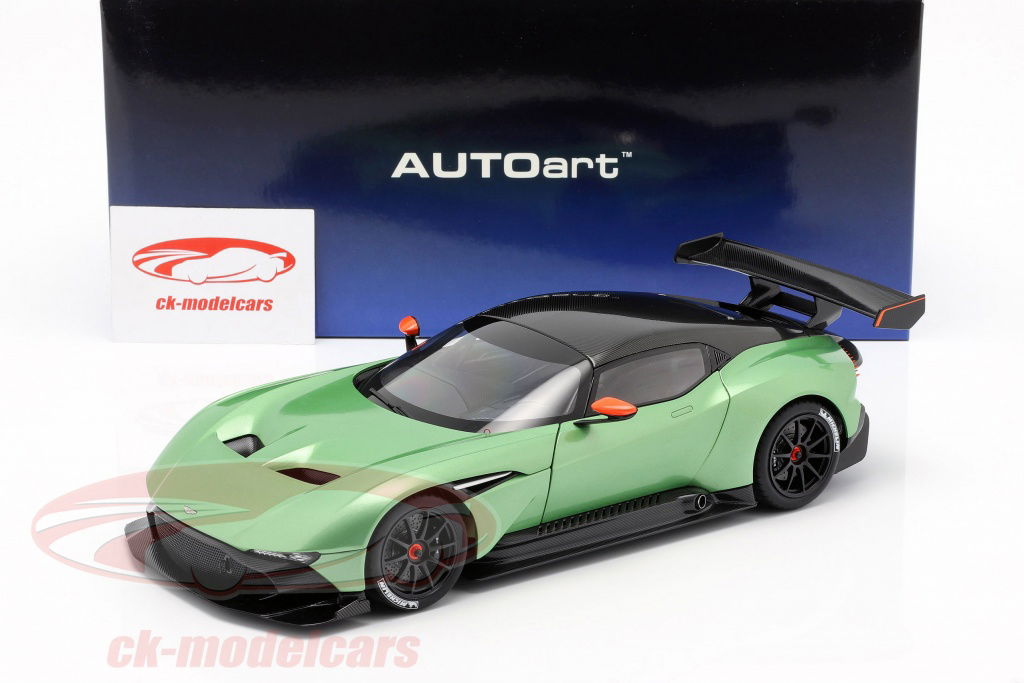 AUTOart 1:18 Aston Martin Vulcan 築 2015 アップル ツリー グリーン