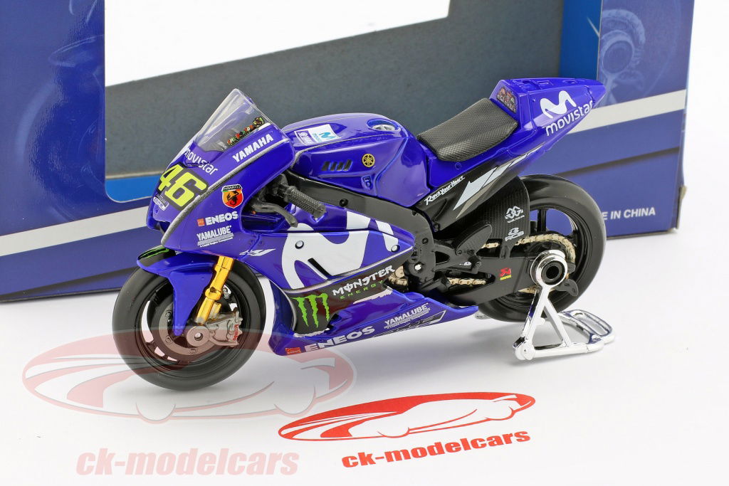 Maisto 1:18 Valentino Rossi Yamaha YZR-M1 #46 MotoGP 2018