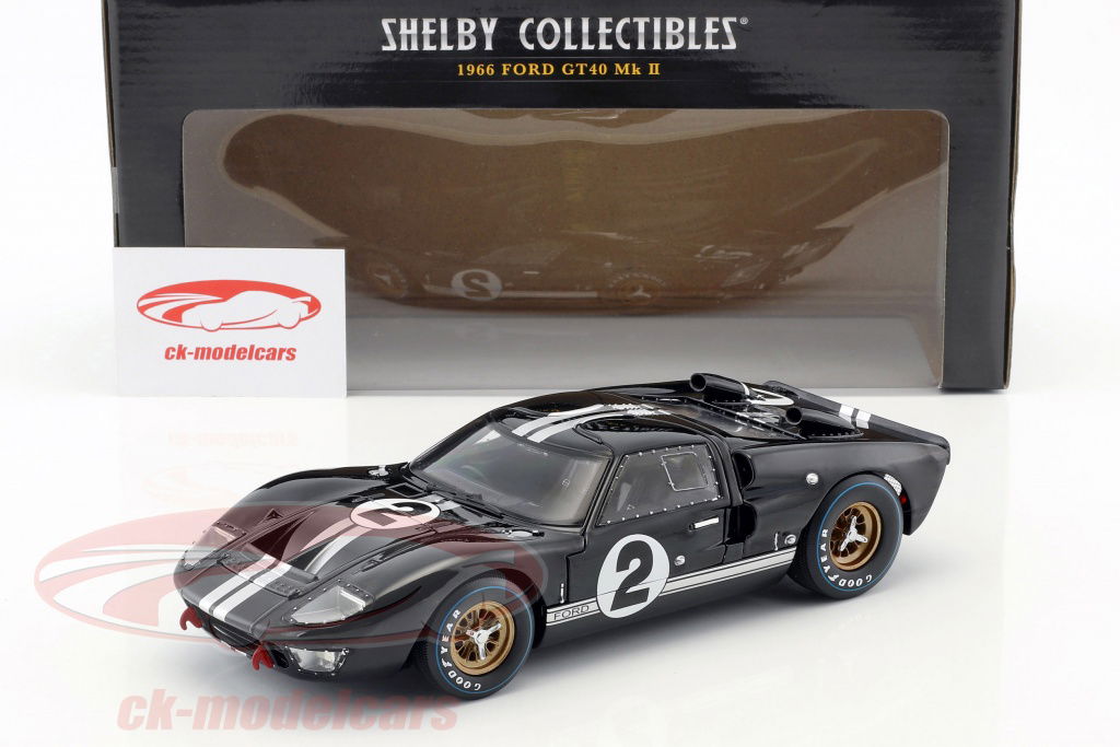 Shelby Collectibles 1:18 Ford GT40 MK II #2 Winner 24h
