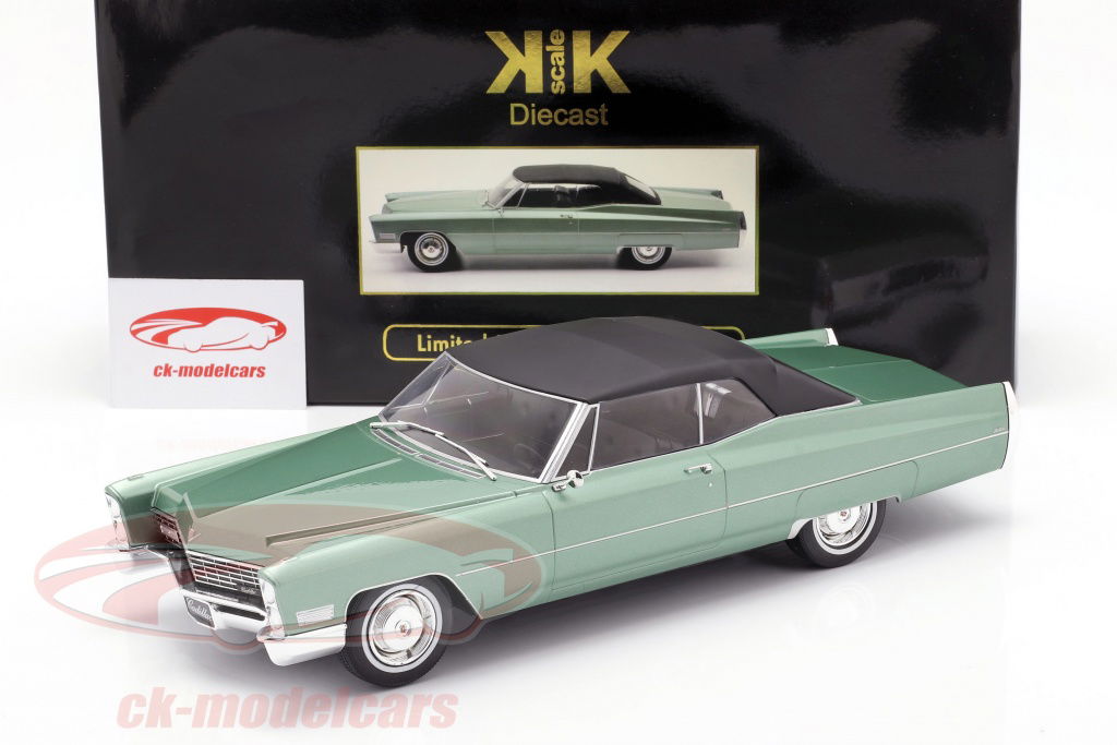 KK-Scale 1:18 Cadillac DeVille Convertible mit Softtop 1968