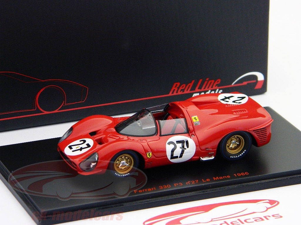 WERK83 1/18 フェラーリ 330 P3 #21 ルマン24H 1966 1:18 1966 Le Mans 24 Hour -- #21 Ferrari 330 P3 -- Werk83