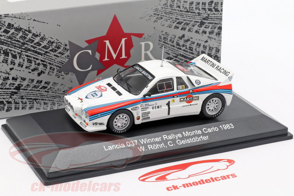 ミニカー 1/43 LANCIA 037 RALLY '83 TOUR DE CORSE CMR 1:43 Lancia 037 #1 Winner Rallye Monte Carlo 1983 Röhrl