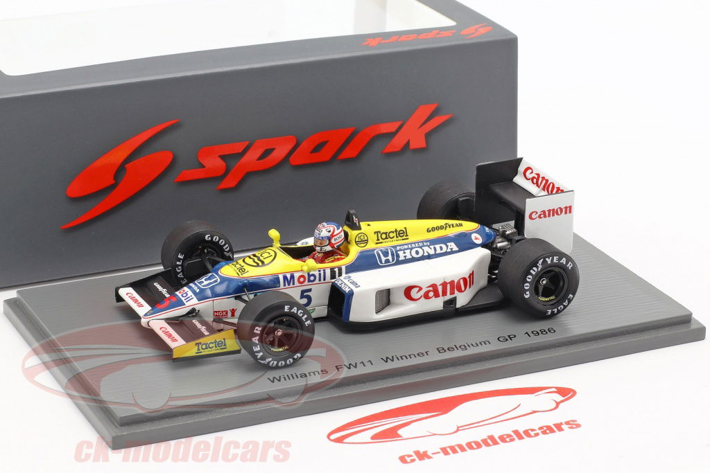 スパーク 1/43 ウィリアムズ FW11 N.マンセル ベルギーGP 1986 340150.jpg