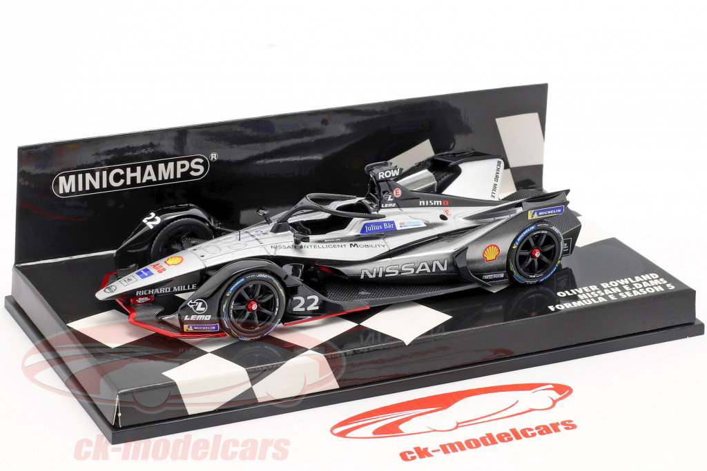 Minichamps 1:43 Oliver Rowland Nissan IM01 #22 formula E season 5