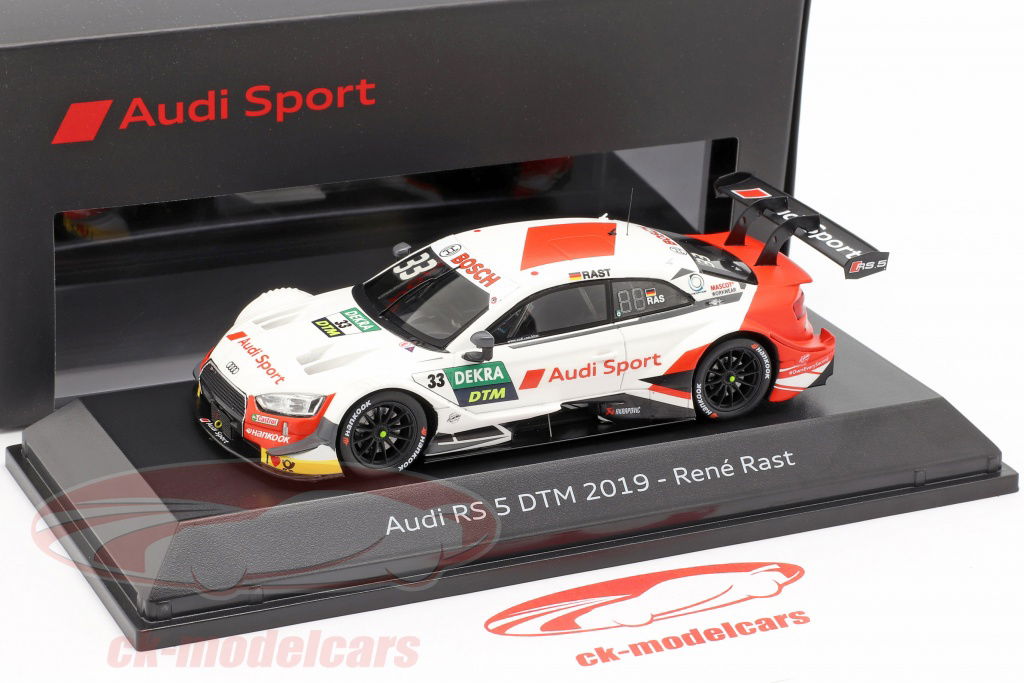 ミニカー Audi RS 5 DTM Champion 2019 SparkModel Spark 1:43 Audi RS 5 #33 DTM champion 2019 Rene Rast