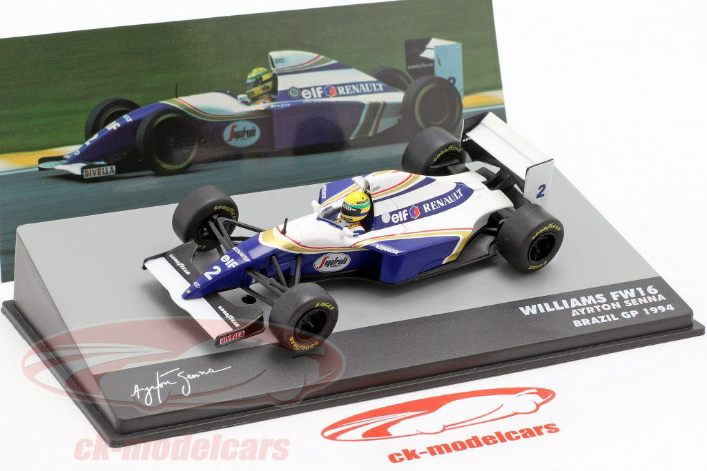 ミニカー BBR Williams FW16 G.P. Brasile 1994 FW16 BBR Williams FW16 Brazilian GP 1994 1/43 Scale | eBay