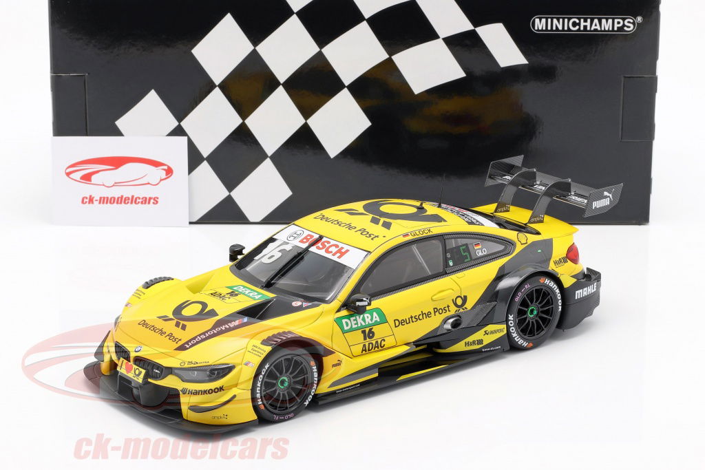 1/18 bmw Ｍ４　dtmミニカー Minichamps 1:18 BMW M4 DTM #16 DTM 2018 Timo Glock 155182816 model