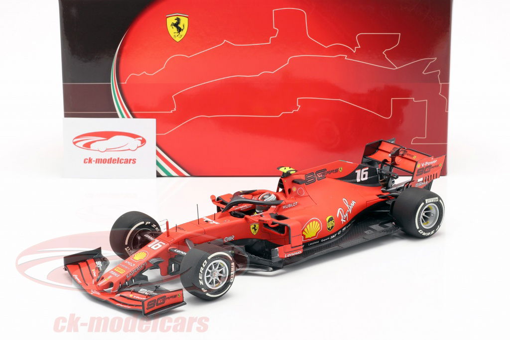 BBR 1/18 SF90 S・ベッテル オーストラリアGP 2019モデル Bburago 1:18 Charles Leclerc Ferrari SF90 #16 formula 1 2019