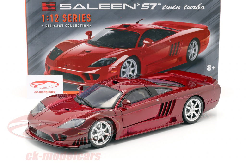 1/18 Saloon ( サリーン ) S7 レッド MOTOR MAX Review of 1/18 Saleen S7 by Motormax - YouTube