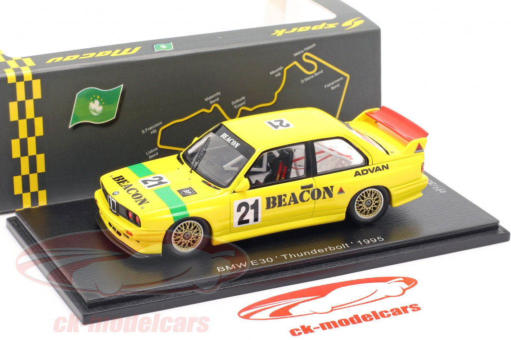 ミニカー　1/43 BMW E30 Thunderbolt 1995 #21 [SA186] Spark 1:43 BMW M3 (E30) #21 Thunderbolt SA186 model car