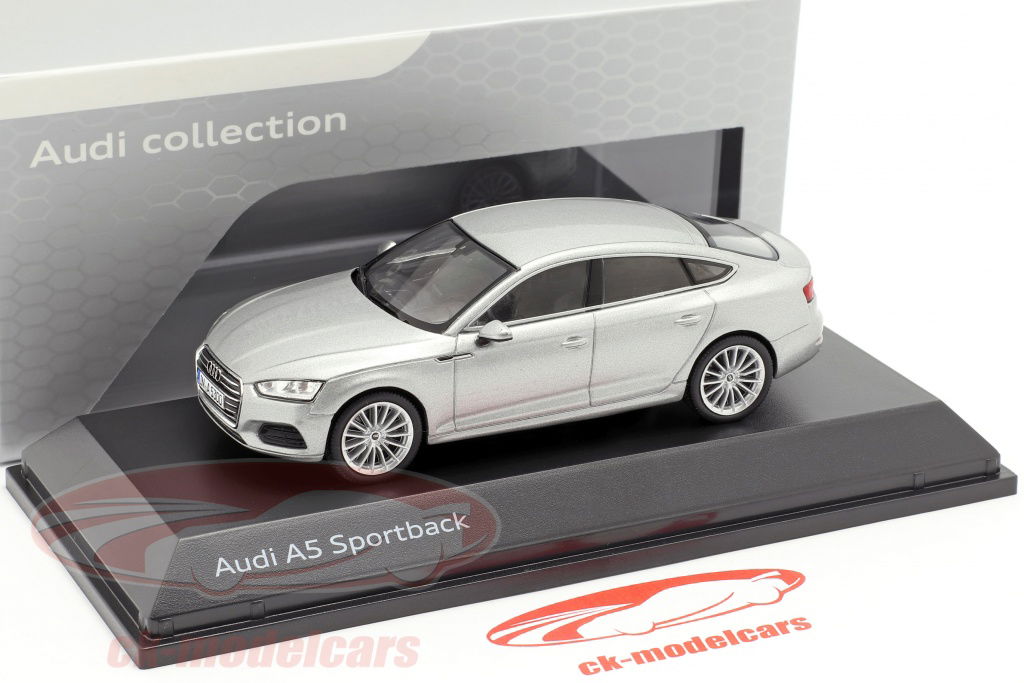 Spark 1:43 Audi A5 Sportback ano de construção 2017 prata Florett