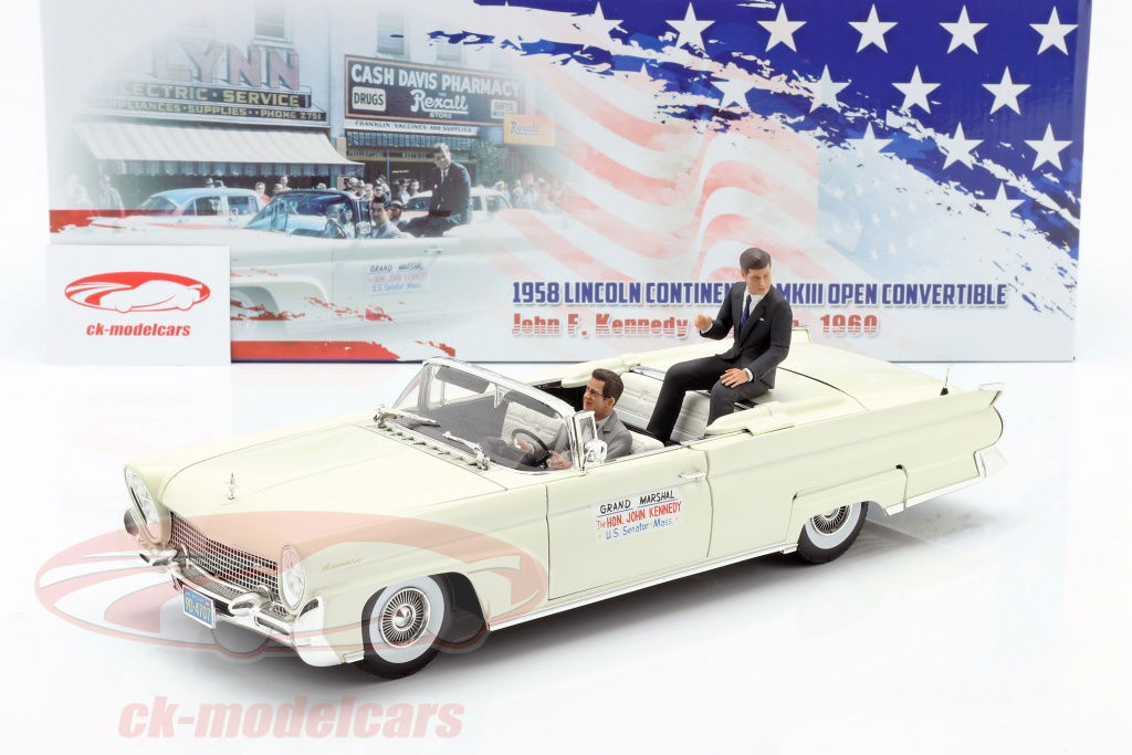 1/18 リンカーン コンチネンタル マーク III 1958 1958 Lincoln Continental MKIII Close Convertible 1:18