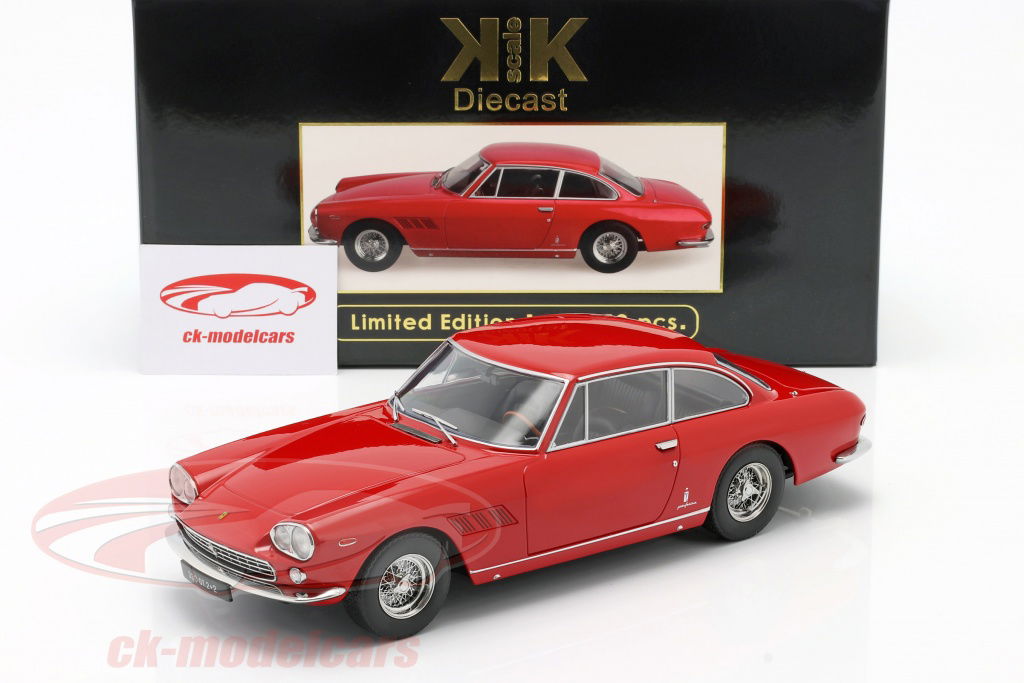 KK-Scale 1:18 Ferrari 330 GT 2+2 year 1964 red KKDC180421 model