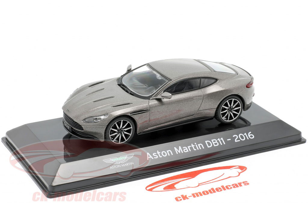 Altaya 1:43 Aston Martin DB11 建設年 2016 灰色 メタリック