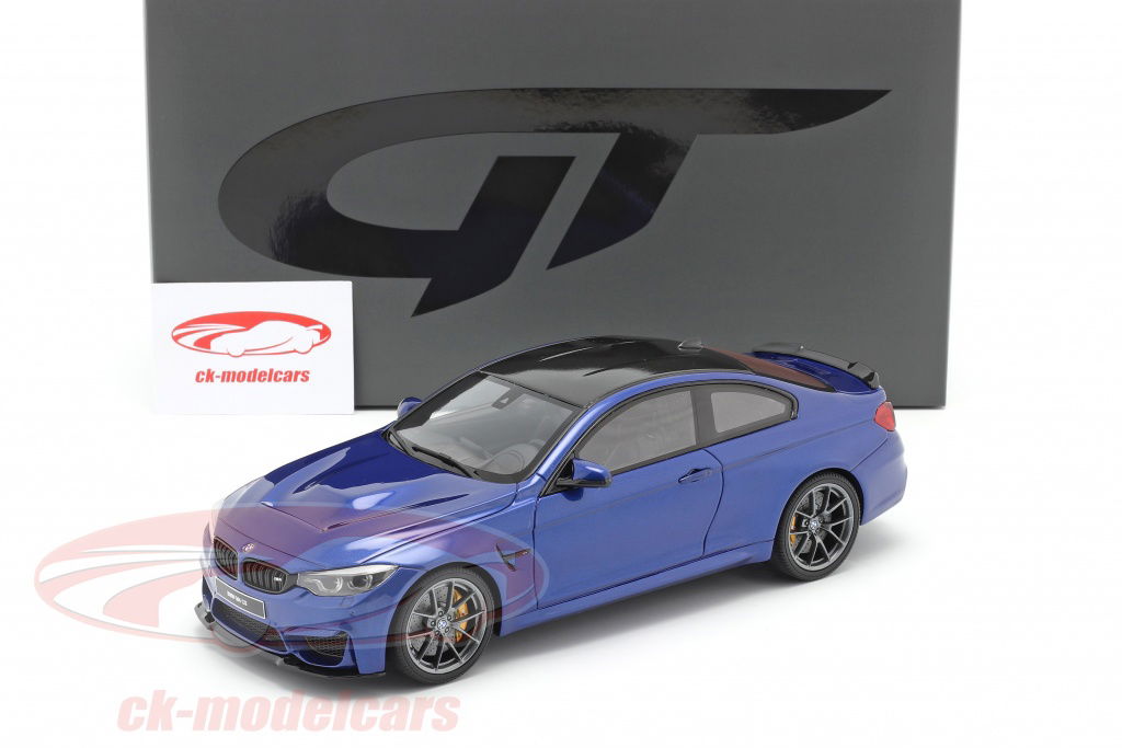 1:18 BMW M4 CS (F82) Baujahr 2018 San Marino blau metallic GT