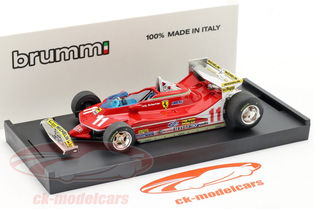 FERRARI　312　T4　WORLD　CHAMPION　1979 1/43 Ferrari 312 T4 - 1979 US East Grand Prix Winner - Villeneuve
