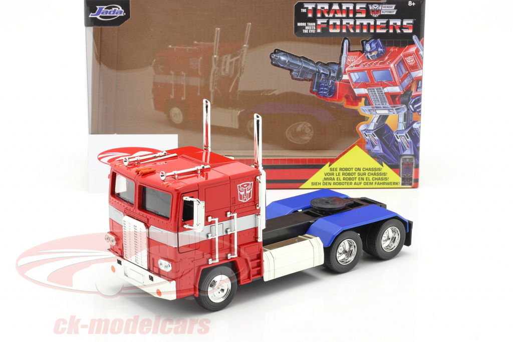 TRANSFORMERS OPTIMUS PRIME ミニカー　1/24 Amazon | Jada トランスフォーマー 2018 ジェイダトイズ