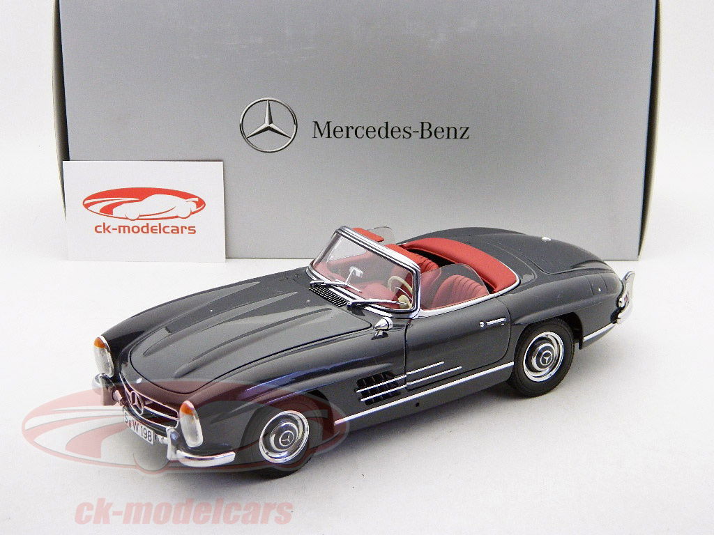 Minichamps 1:18 メルセデス·ベンツ 300 SL ロードスター グレー B6