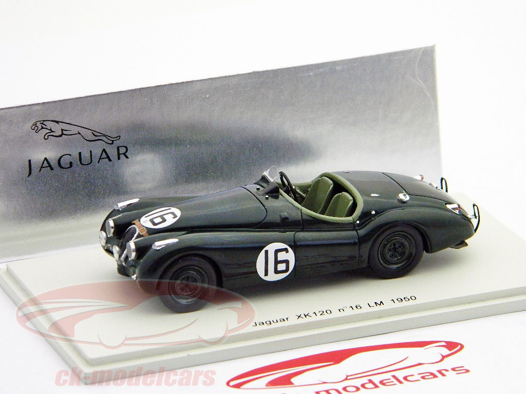 専用品　Spark Jaguar XK120 #16 LM 1950年 Spark 1:43 Jaguar XK120 #16 24h LeMans 1950 P. Whitehead, J