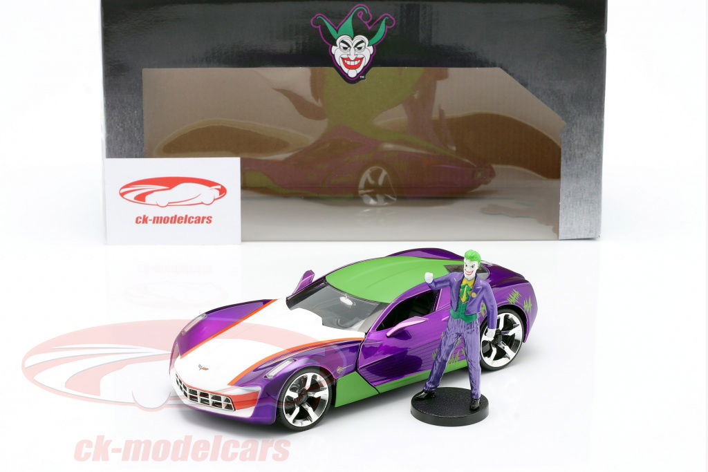 Jadatoys 1:24 Chevrolet Corvette Stingray 2009 with figure