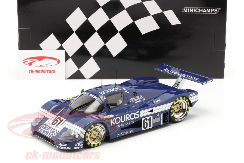 Minichamps 1:18 Sauber-Mercedes C9 #61 24h LeMans 1987 Kouros