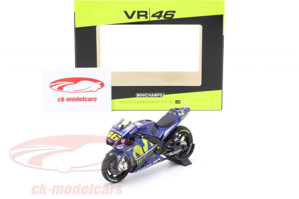 Minichamps 1:18 Valentino Rossi Yamaha YZR-M1 #46 Winner
