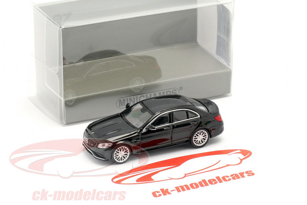 Minichamps 1:87 Mercedes-Benz AMG C63 year 2019 black