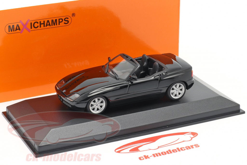 Minichamps 1:43 BMW Z1 (E30) 建設年 1991 黒 メタリック 940020102