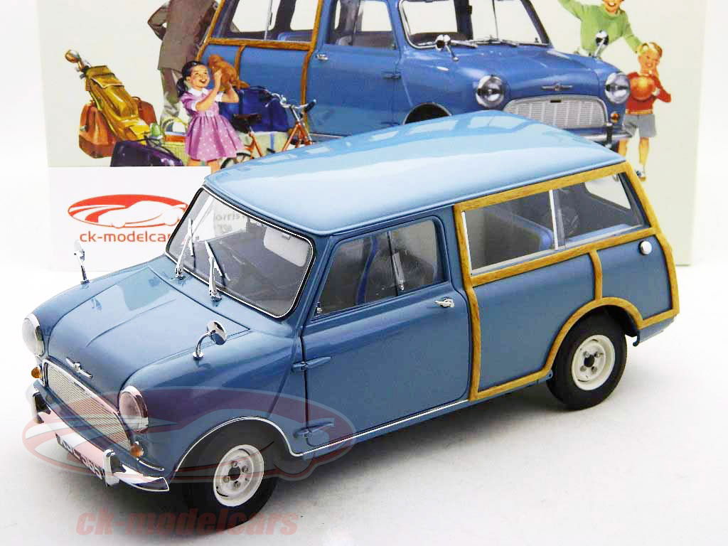 traveller　クラシックミニ　ミニカー３台セット Sun Star Models 1:12 Morris Mini Traveller 1960 clipper blue