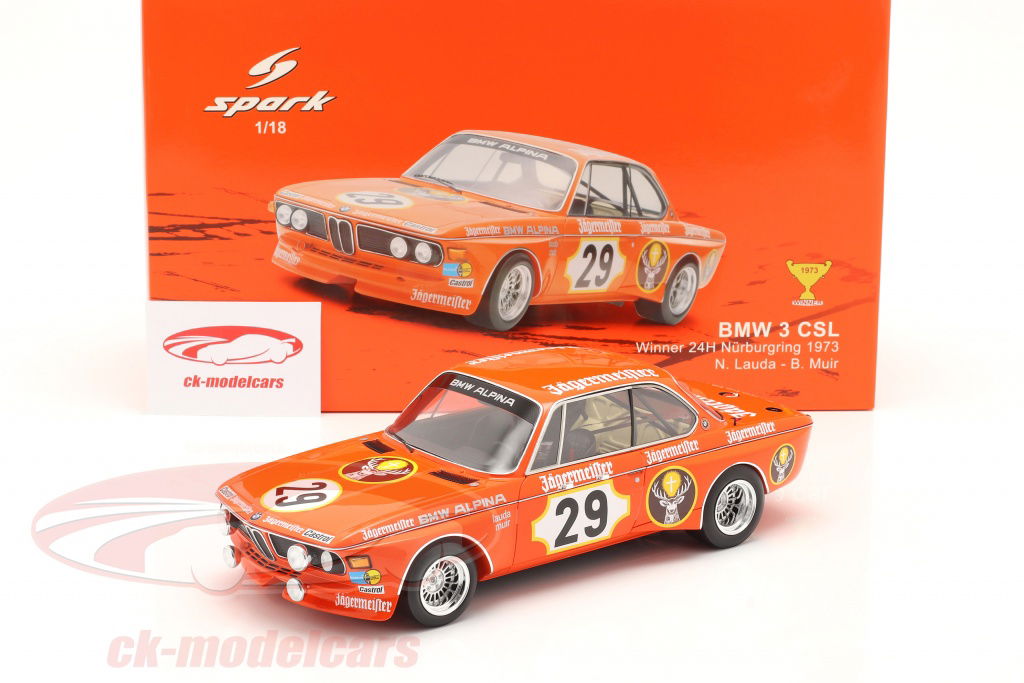 SPARK 1/43 BMW 3.0 CSL ルマン 1973 スパーク 1/43 BMW 3.0 CSL 1973 スパ24H ウィナー #10 D