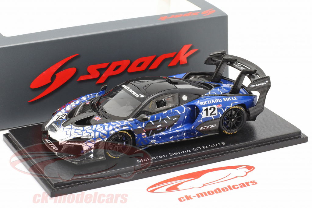 スパーク 1/43 マクラーレン セナ GTR 2019 S5059(レーシングカー