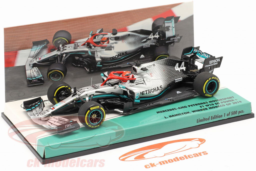 メルセデス W10 ハミルトン 2019年 1/43 - Deagostini F1マシン