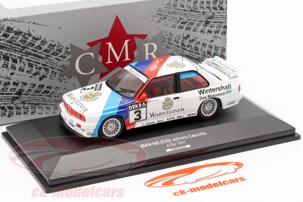 CMR 1:43 BMW M3 (E30) Sport Evolution #3 DTM 1991 Johnny