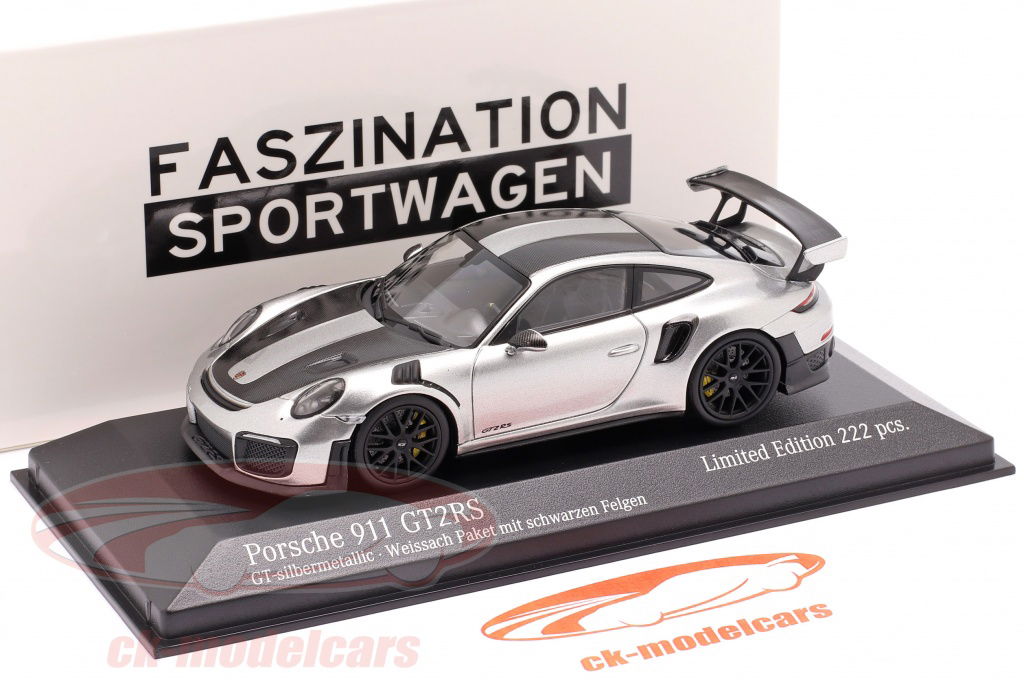 Minichamps 1:43 Porsche 911 (991 II) GT2 RS Weissach Package 2018
