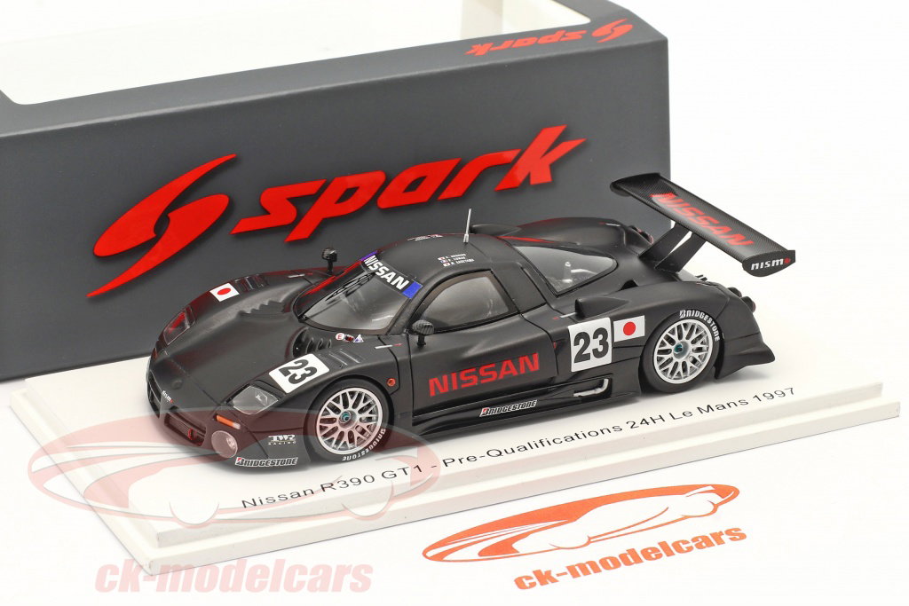 Miniature Spark Nissan R390 GT1 N°23 - Le Mans 1997, échelle 1/43, Neuve
