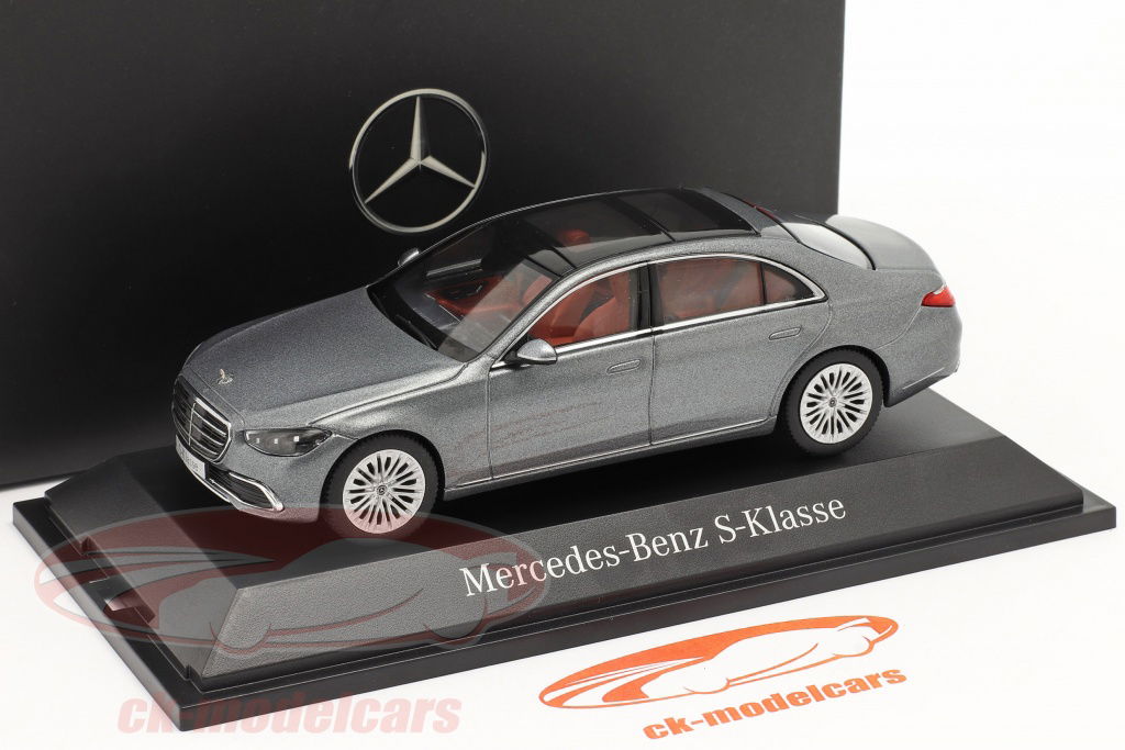 1/43 メルセデスベンツ Sクラス V223 セレナイトグレー ディーラー特注 Herpa 1:43 メルセデスベンツ Sクラス (V223) 建設年 2020年
