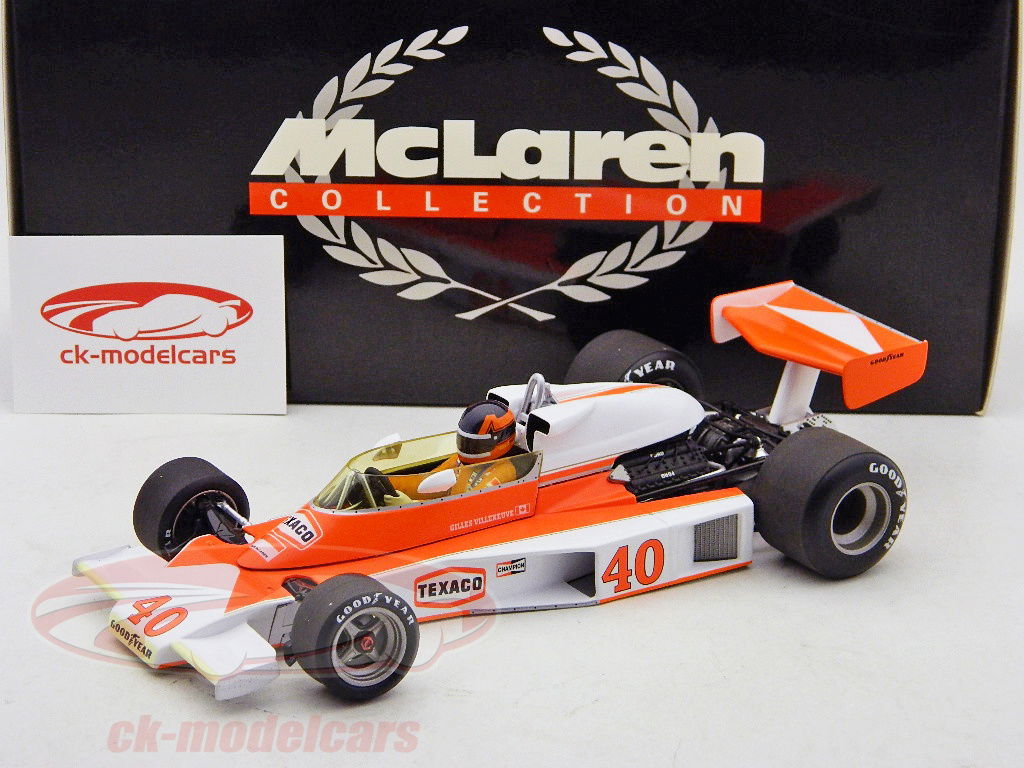 ミニチャンプス McLaren フォード M23 1/18 Minichamps 1:18 G. Villeneuve McLaren Ford M23 formula 1