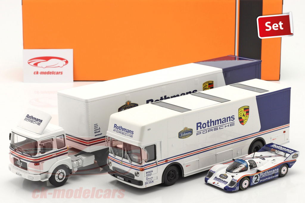 1/43 PORSCHE RACING TRANSPORTER ポルシェ レーシング トランス