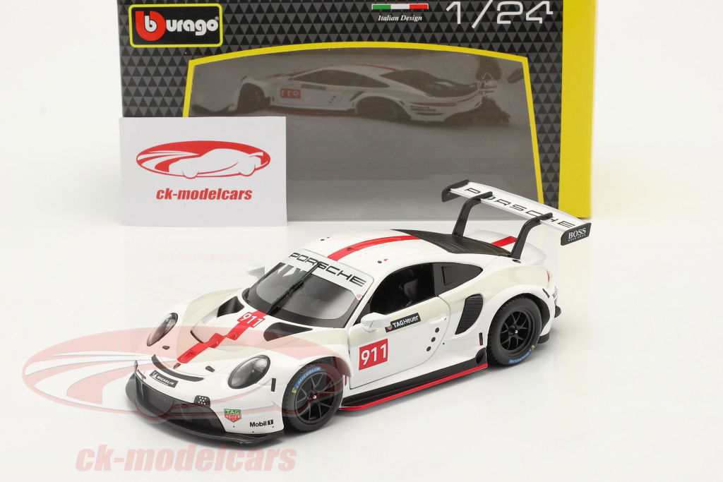 BBURAGO、ポルシェ 楽天市場】Bburago（ブラーゴ） 1/24 ポルシェ 911 RSR ホワイト