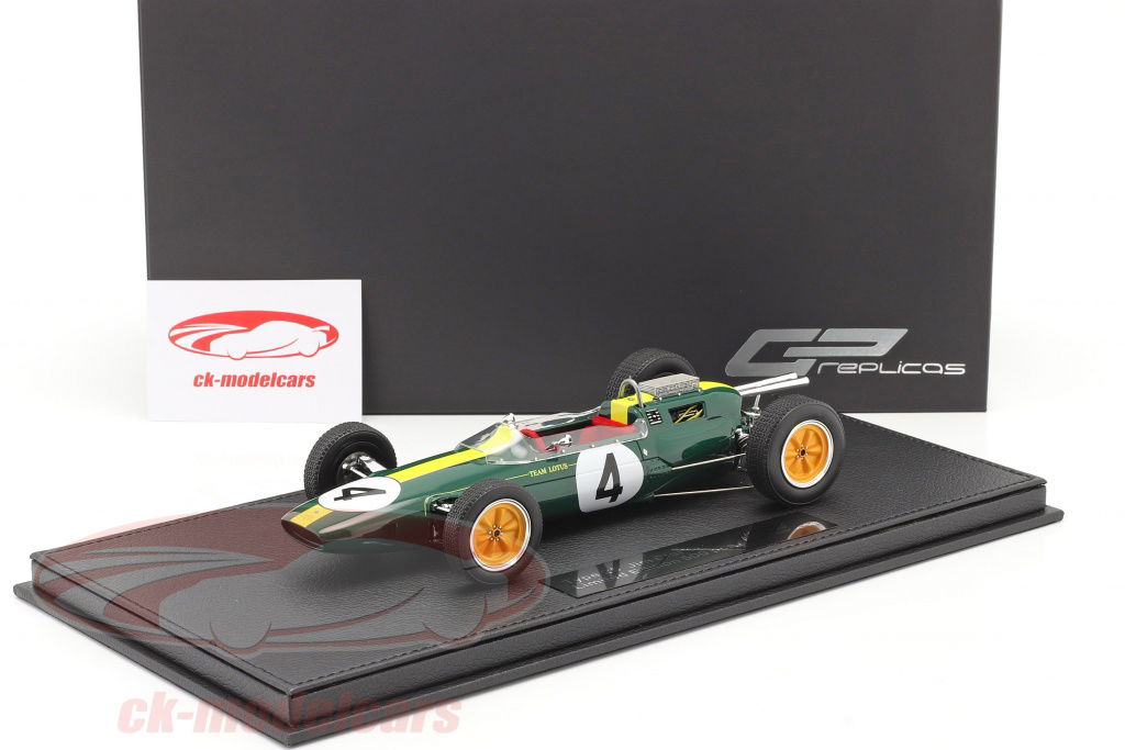 GP Replicas 1:18 Jim Clark Lotus 25 #4 formula 1 World Champion