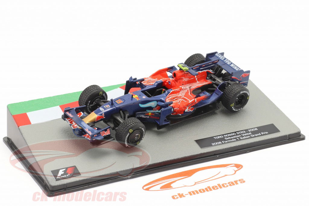 ベッテルサイン入り1/43  SCUDERIA TORO ROSSO STR3 Altaya 1:43 Sebastian Vettel Toro Rosso STR3 #15 Winner